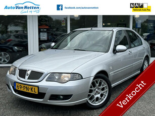 Rover 45 1.8 16v 117pk,Leder,Clima,Lmv,Sterling