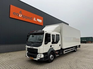 Volvo FL 250 TOP. Crew Cab, Closed box with taillift