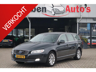 Volvo V70 2.0 D4 Momentum !!Auto is in zeer goede staat!! Climate control, Stoelverwarming, Lederen interieur, Cruise control, Trekhaak, Zeer goede staat!