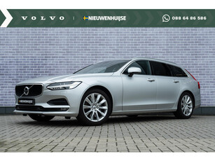 Volvo V90 T4 Momentum | Navigatie | 360 Camera | Lederen Bekleding | Elektrische stoelverstelling | Getint Glas | BLIS | Elek. Achterklep | LED | Park Assist | Trekhaak | Voorruitverwarming | Apple Carplay