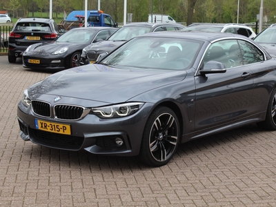 BMW 4-SERIE Cabrio 440i xDrive High Executive / Head-up / Nekverwarming / Windscherm / Leder / Keyless / DAB / Stuurverwarming