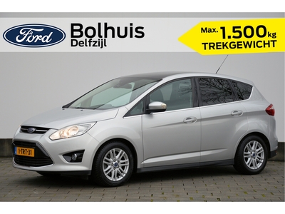 FORD C-MAX Titanium 1.6 EcoBoost 183 pk| 1500 trekgewicht | Voorstoelen verwarmd | Trekhaak | Navi | Bluetooth