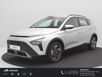 HYUNDAI BAYON 1.0 T-GDI 100PK Comfort / NIEUW DIRECT UIT VOORRAAD LEVERBAAR / PRIJS IS RIJKLAAR / NAVIGATIE MIDDELS APPLE CARPLAY & ANDROID AUTO / AIRCO / CRUISE CONTROL / NL AUTO / LMV /