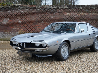 Alfa Romeo Montreal TOP QUALITY EXAMPLE! In a very authentic condition and only repainted once, Owned by one owner for the last 15 years, Very extensively maintained with all invoices available