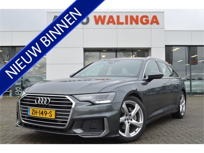 Audi A6 Avant 40 TDI S-Line | NL auto | Virtual cockpit | Carplay | Memory stoel | Elektr achterklep | Stoelverwarming | Daytona grijs