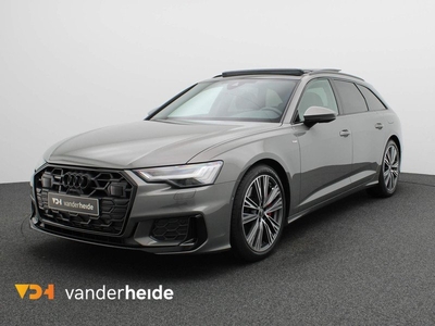 Audi A6 Avant 55 TFSI e quattro Pro Line S Competition 367PK Panoramadak, 360 gr. camera, elek. stoelen, keyless, stoelverwarming, alarm, 20'' lichtmetaal