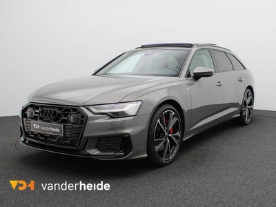 Audi A6 Avant 55 TFSI e quattro Pro Line S Competition 367PK Panoramadak, trekhaak, 360 gr. camera, Head-Up, leder, Bang&Olufsen, elek. stoelen, alarm, 21'' lichtmetaal