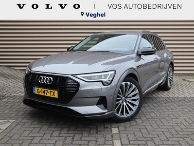 Audi e-tron 55 Quattro advanced 95 kWh | Massage & ventilatie stoelen | Luchtvering | Leder | 360 Camera | B&O