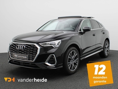 Audi Q3 Sportback 35 TFSI S Edition 150PK S-tronic Panoramadak, trekhaak, achteruitrijcamera, stoelverwarming, elek. achterklep, 18'' lichtmetaal