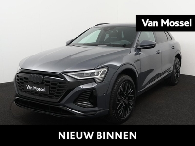 Audi Q8 e-tron 50 quattro S Edition 95 kWh 340 PK | Automaat | Virtual Cockpit Plus | Navigatie | 21 inch | Bang & Olufsen Premium Sound | Head-up Display | Akoestisch glas in zijramen | Afneembare Trekhaak | Privacy Glass | Optiekpakket Zwart Plus | Nu &