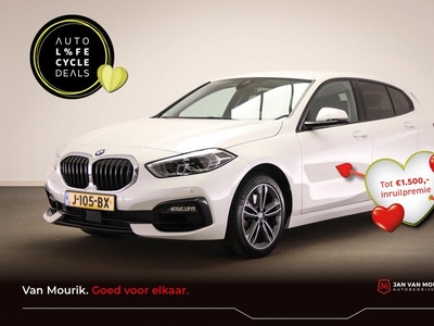 BMW 1-serie 118i Executive Edition | SPORTLINE | LED | HALF LEDER | CLIMA | CRUISE | DAB | APPLE | NAVI | PDC | 17