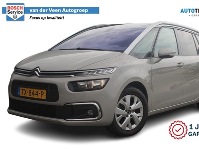 Citroën Grand C4 Spacetourer 1.2 PureTech Business 7 persoons | Incl. 1 jaar Garantie | Navigatie | Achteruitrij camera | Groot panoramadak | Apple carplay | Cruise control | Trekhaak | 16 