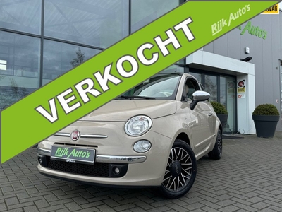 Fiat 500 1.2 Nieuwe model * Panoramadak * Cappuccino * Carplay