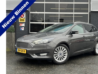 Ford FOCUS Wagon 1.0 125 pk Titanium, Keyless, Navi, Camera, Stoel + Stuurver, Trekhaak