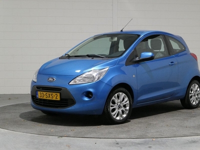 Ford Ka 1.2 Cool & Sound start/stop 1e Eig. Dealer oh. Airco, Audio, Sportwielen .. RUIKT bij wijze van spreken nog als nieuw ..