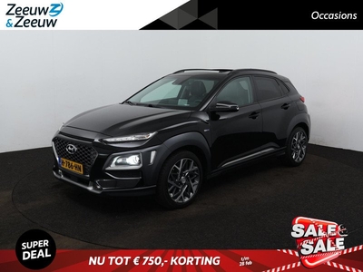 Hyundai Kona 1.6 GDI HEV Premium | Dealer onderhouden | Vol opties | Leder | Navi |