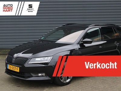 Škoda Superb Combi 1.4 TSI ACT Sportline Leer/Alcantara Panoramadak Led Adaptive-Cruise