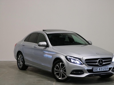 Mercedes-Benz C-klasse 180 Ambition Comfort AUT. SCHUIFDAK LED NAVI GARANTIE NIEUWE APK