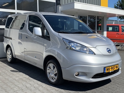 Nissan e-NV200 80KW 24 kWh Evalia 7-persoons Connect Edition € 19446 ex btw na Subsidie Climate control Cruise control Navigatie Combi Personenbus Passenger Groepsvervoer Taxi Inclusief BTW en BPM !! Groen rijden Zero emmision