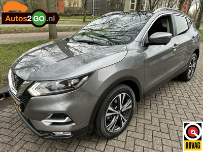 Nissan Qashqai 1.2 Tekna I Navi I Camera's rondom I parkeersensoren I cruise controle I Pan dak I rijklaar I apk nieuw I volledig dealer onderhouden I