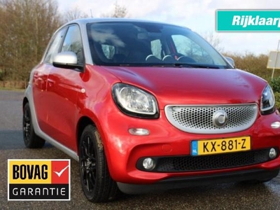 Smart Forfour 1.0 71pk Prime 5-drs ECC/leer/navi/cruise/lm velgen