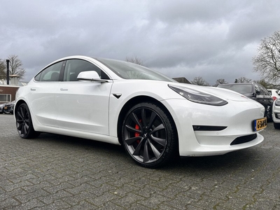 Tesla Model 3 Performance 75 kWh AWD *PANO | AUTO-PILOT | NAPPA-VOLLEDER | FULL-LED | MEMORY-PACK | CAMERA | ECC | DAB | APP-CONNECT | PDC | SPORT-SEATS | VIRTUAL-COCKPIT | LANE-ASSIST*