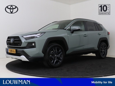 Toyota RAV4 2.5 Hybrid AWD Adventure Innovation Pack | 1650KG Trekgewicht | Alarmklasse 3 | 1e eigenaar | JBL | 360 Camera Systeem | Dodehoekdetectie |