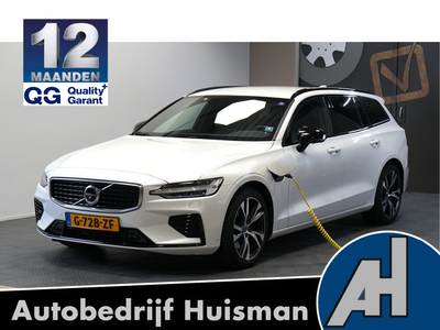 Volvo V60 2.0 T6 AWD 250kW/340pk Aut8 Recharge R-Design Luxury MULTIBEAM LED + STOELMASSAGE + ADAPT.CRUISE + PILOT ASSIST + 360 CAMERA + S