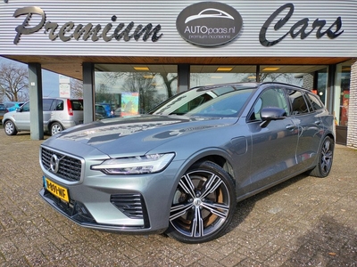 Volvo V60 2.0 T8 390PK Twin Engine AWD R-Design,PANO,HEAD UP,ALLE OPTIES