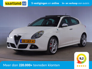 Alfa Romeo Giulietta QV 1.4 T Distinctive [ Pano Sportstoelen Stoelverwarming ]