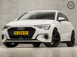 Audi A3 Sportback 30 TFSI Business edition (APPLE CARPLAY, GROOT NAVI, CLIMATE, MATRIX LED, ZWART HEMEL, SPORTSTOELEN, KEYLESS, DYNAMISCHE KNIPPERLICHTEN, CRUISE, NIEUWE APK, NIEUWSTAAT)