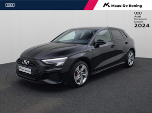 Audi A3 Sportback 45 TFSIe 180kW/245PK S Line · Led · Camera+Parkeersensoren · Zwart optiek · Garantie tot mei 2026