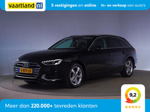 Audi A4 Avant 35 TFSI 150pk Launch Ed. Sport Aut. [ LED Virtual Navi Sportstoelen Trekhaak ]