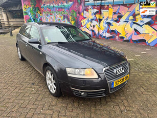 Audi A6 Avant 2.4 Pro Line vol leer airco stoel verwarming dvd schermen in hoofdsteunen automaat rijd perfect veel opties