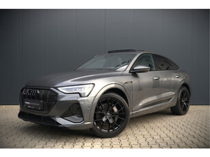 Audi e-tron Sportback 50 quattro S edition 71 kWh | RS Seats | Diamond Stitch | Panoramadak | S-Line | Keyless | Memory Seats | Stoelverwarming | Ambiance Verlichting | Camera | Adaptive Cruise Control | Leer | Matrix LED | Luchtvering |