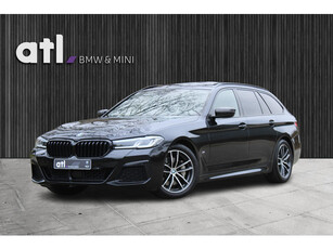 BMW 5-serie Touring 530i High Executive Edition VOL, M-sportpakket, Panoramadak, Head-up, Adaptive cruise, Laserlicht, Integrale Actieve besturing, Comf. stoelen met memory, Electrische trekhaak, Standkachel, Laser, 4-zone, Stuurwielverwarming, etc.