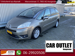 Citroën Grand C4 Picasso 2.0-16V Ambiance EB6V 7p. Navi, A/C, CC, PDC, Pano, Zonwering, LM, Trekh, nw. APK – Inruil Mogelijk –