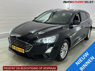 Ford Focus Wagon Hybrid Titanium Business 125Pk | Stuur / Stoel Verwarming | Camera | AFTrekhaak | Navi | Dealer Onderhoud | 1e Eigenaar