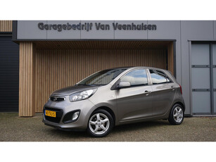 Kia Picanto 1.2 CVVT 86pk Automaat 5Drs Comfort Pack Airco 14inch LM Elek.pakket *1e Eigenaar* NL auto! 62473km!