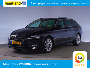 Škoda Superb 2.0 TDI 150pk Ambition Style Aut. [ Xenon Leder Navi Stoelverwarming ]