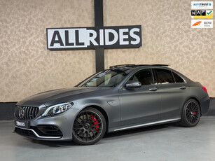 Mercedes-Benz C-klasse AMG 63 S | carbon | 360 camera | stoel-verwarming/verkoeling | pano | keyless | ACC