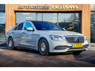 Mercedes-Benz S-klasse 500 4Matic Lang Edition 1 Maybach pakket stoelmassage stoelverwarming stoelventilatie adaptieve cruisecontrol