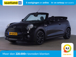 MINI Cooper 1.5 Cooper Salt Business Cabrio [ stoelverwarming Navi Cruise Control ]