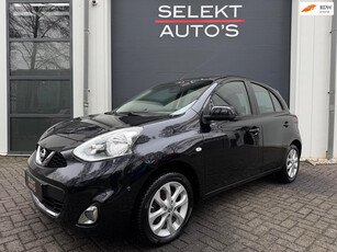 Nissan Micra 1.2 DIG-S Visia Airco/Cruise Control/Navigatie/Elekt Ramen/Elekt Spiegels/Parkeersensoren/Start & Stop/Apk 01-2026