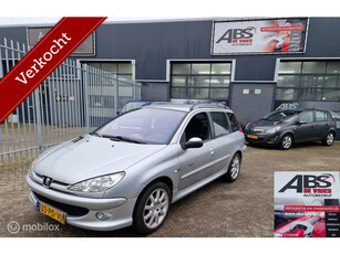 Peugeot 206 SW 1.6-16V Quiksilver AIRCO APK JAN 2026