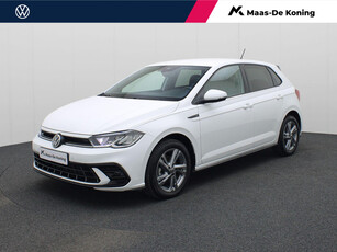 Volkswagen Polo 1.0TSI/110PK R-Line DSG · App connect · Parkeersensoren + camera · LED · Garantie tot maart 2026