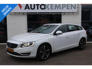 Volvo V60 2.4 D6 AWD PLUG-IN HYBRIDE SUMMUM FULL-OPTONS LICHTE SCHADE ZIJKANT ZIE FOTO'S