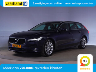 Volvo V90 T4 Momentum Aut [ Leder Carplay Stoel-en achterbank verwarming ]