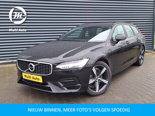 Volvo V90 T8 AWD R-Design Plug In Hybrid PHEV | Trekhaak af Fabriek | Adaptive Cruise | Harman Kardon | Keyless | Alcantara Sportstoelen Memory | Pilot Assist | Camera | DAB |