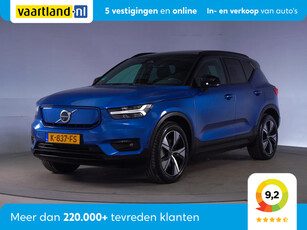 Volvo XC40 Recharge P8 AWD R-Design [ Panoramadak HarmanKardon Nav Warmtepomp ]